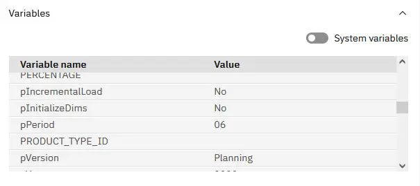 IBM Planning Analytics Workspace Debugger